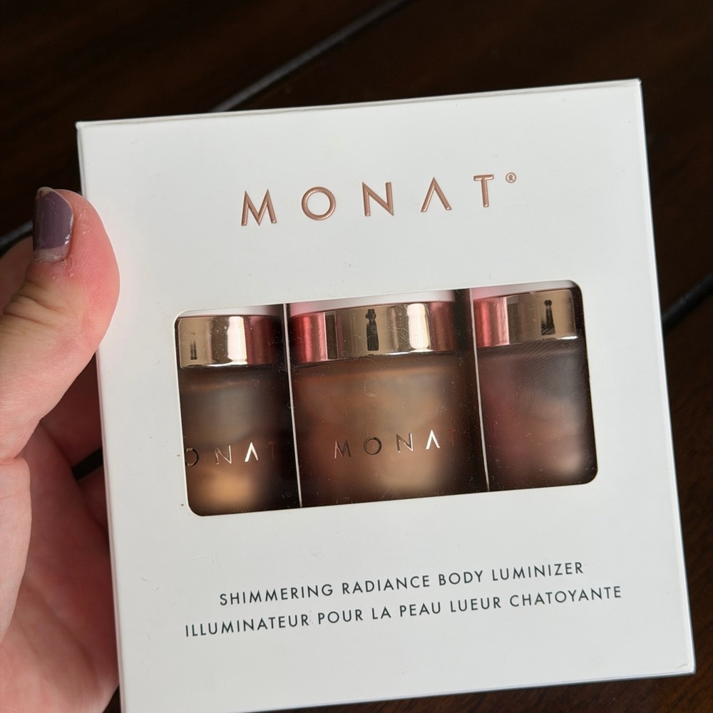 MONAT Shimmering Radiance Body Luminizer Trio
